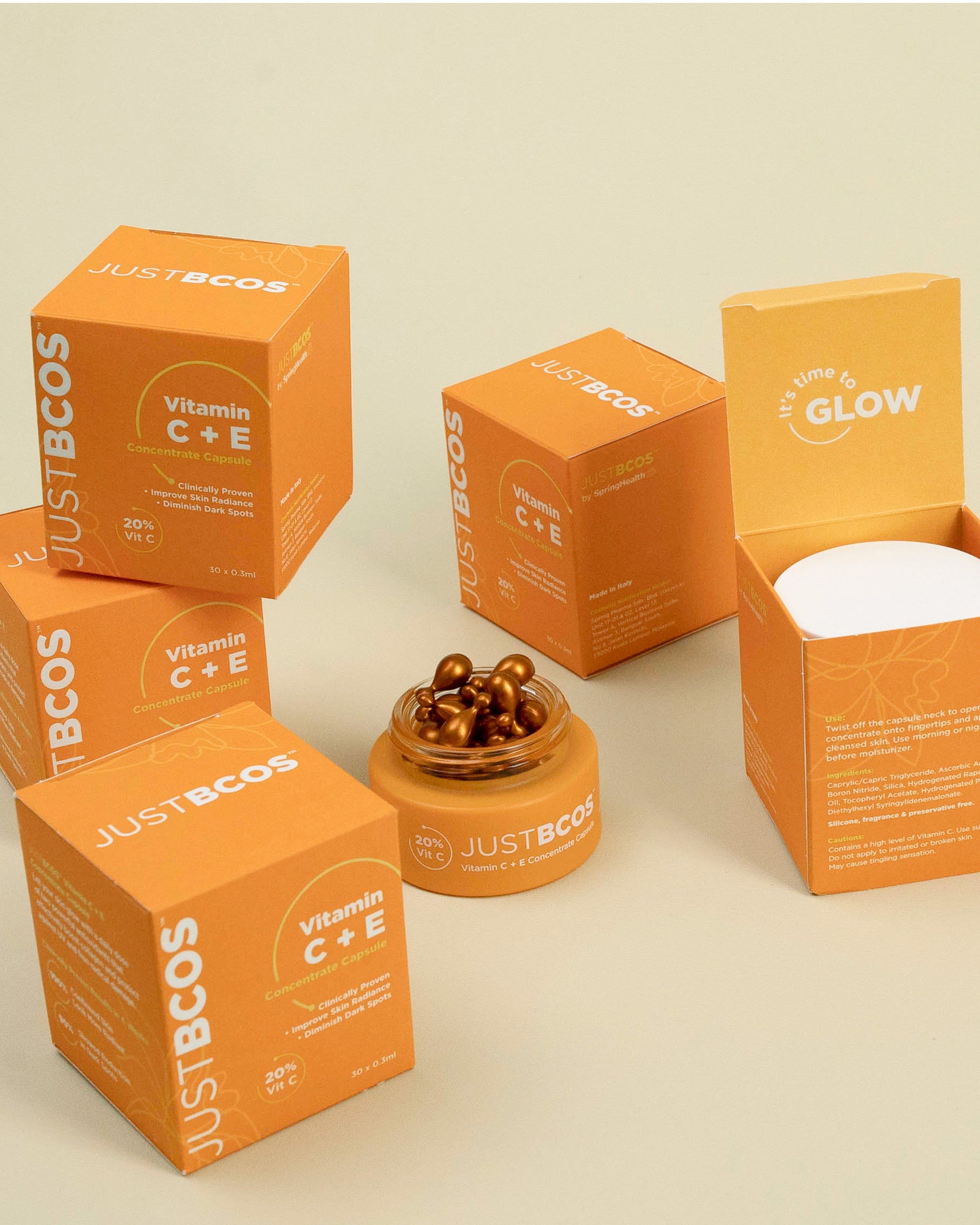 Vitamin C+E Concentrate Capsule 30's