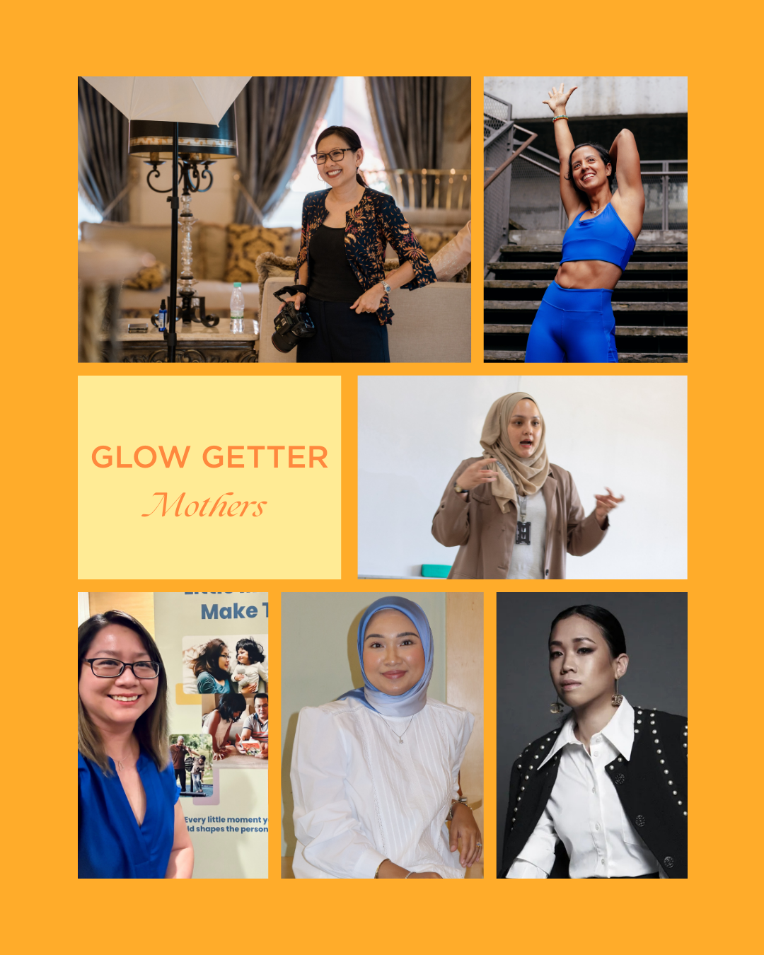 JUSTBCOS Glow Getter Mothers